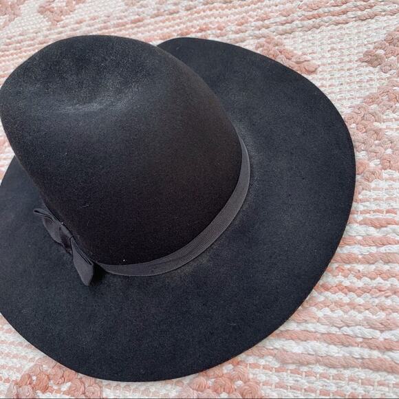 Black Brixton 100% Wool Hat M 7.25 (58 cm) - Picture 5 of 10